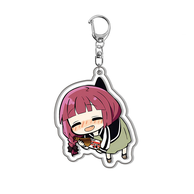 Bocchi the Rock  Goto Hitori I - Anime Merchandise Keychains ulasan dan harga