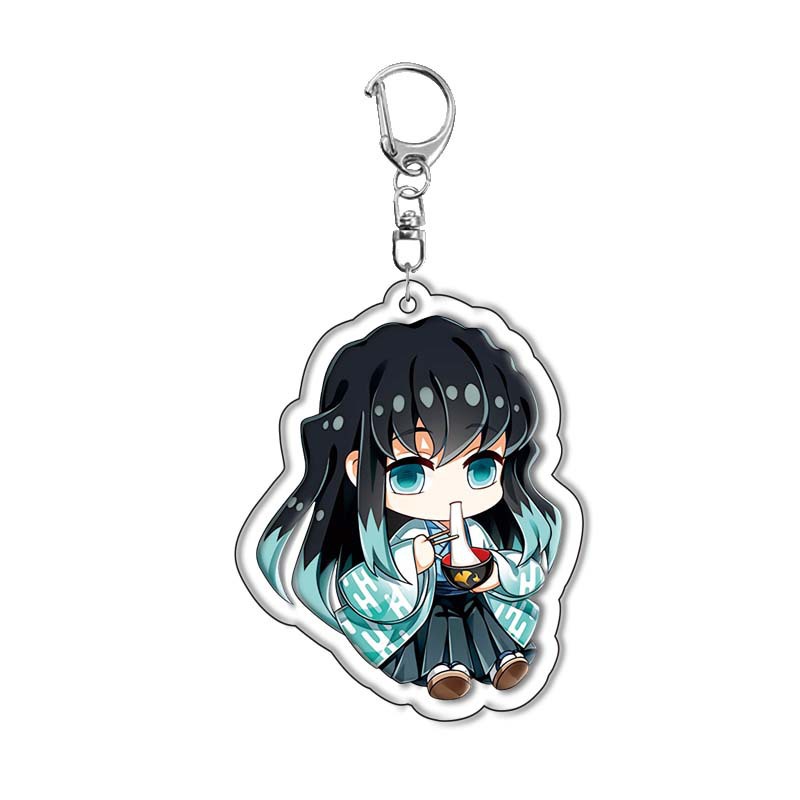 New Demon Slayers Kamado Tanji - Anime Merchandise Keychains ulasan dan harga