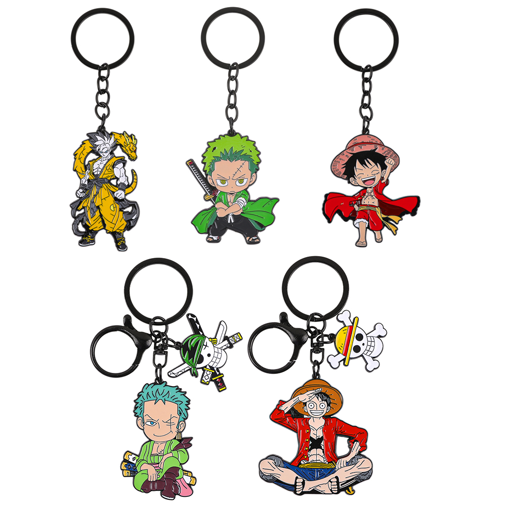 One Piece Anime Keychain Set - - Anime One Piece Merchandise ulasan dan harga