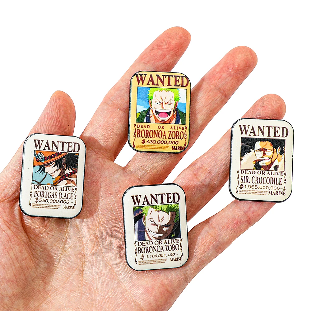 4 Pcs ONE PIECE Cartoon Anime  - Anime One Piece Merchandise ulasan dan harga