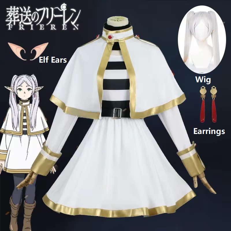 Sousou No Frieren Cosplay Cost - Frieren Anime Merchandise ulasan dan harga