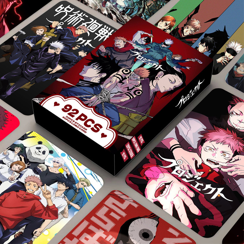 92 Pcs Cards Jujutsu Kaisen Do - Anime Merchandise Japan ulasan dan harga