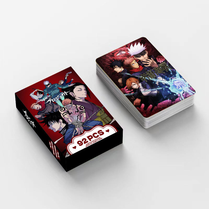 92 Pcs Cards Jujutsu Kaisen Do - Anime Merchandise Japan ulasan dan harga