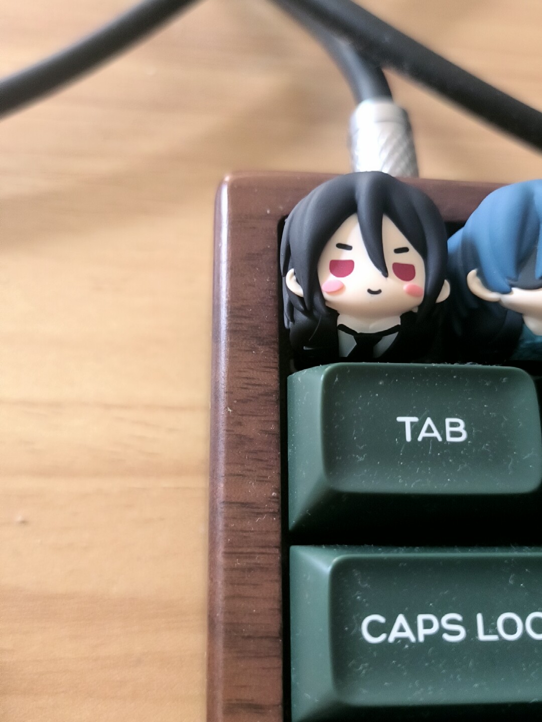 Kawaii Resin Keycap Anime Blac - Anime Fan Merchandise ulasan dan harga