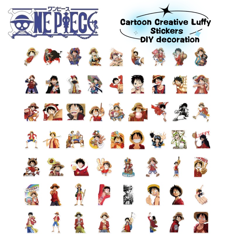 One Piece anime character Luff - Anime One Piece Merchandise ulasan dan harga