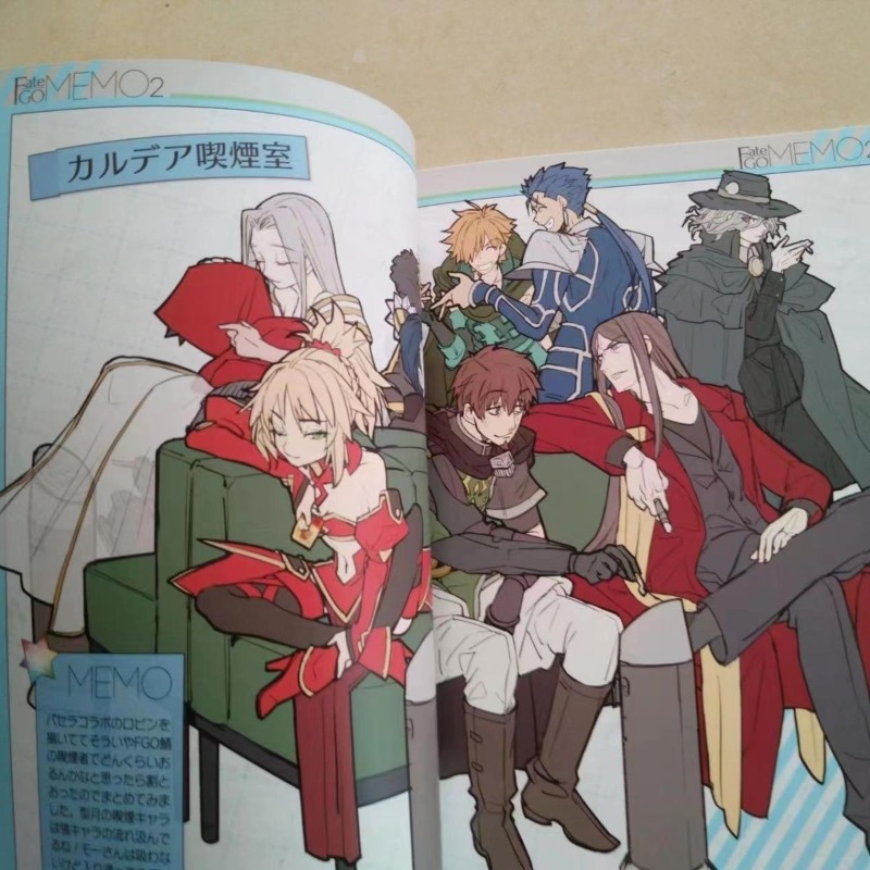 2 books Fate GO MEMO 1 2 Art B - Fate Anime Merchandise ulasan dan harga