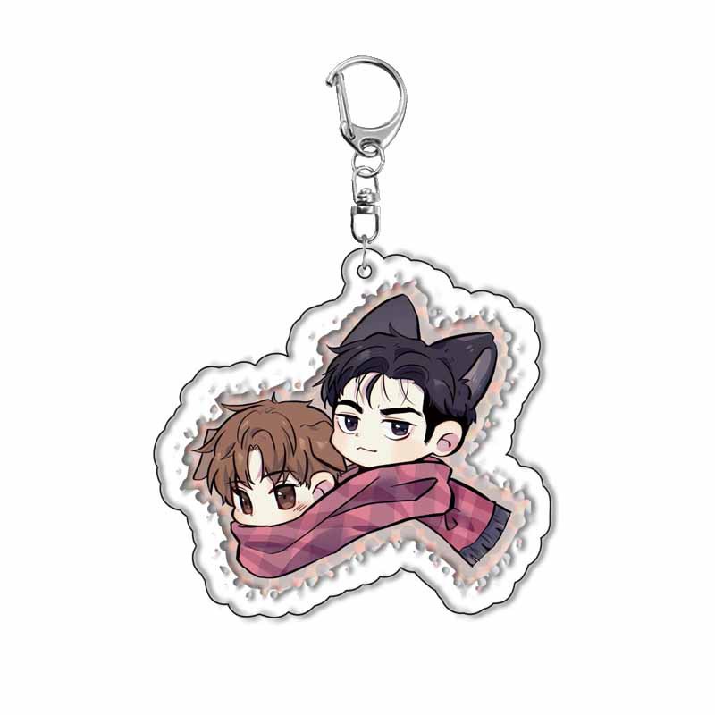 Spell Korean Manhwa Piggy Acry - Anime Merchandise Keychains ulasan dan harga