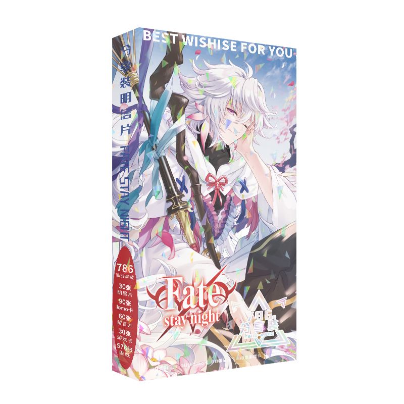 Fate postcard anime 2D merchan - Fate Anime Merchandise ulasan dan harga