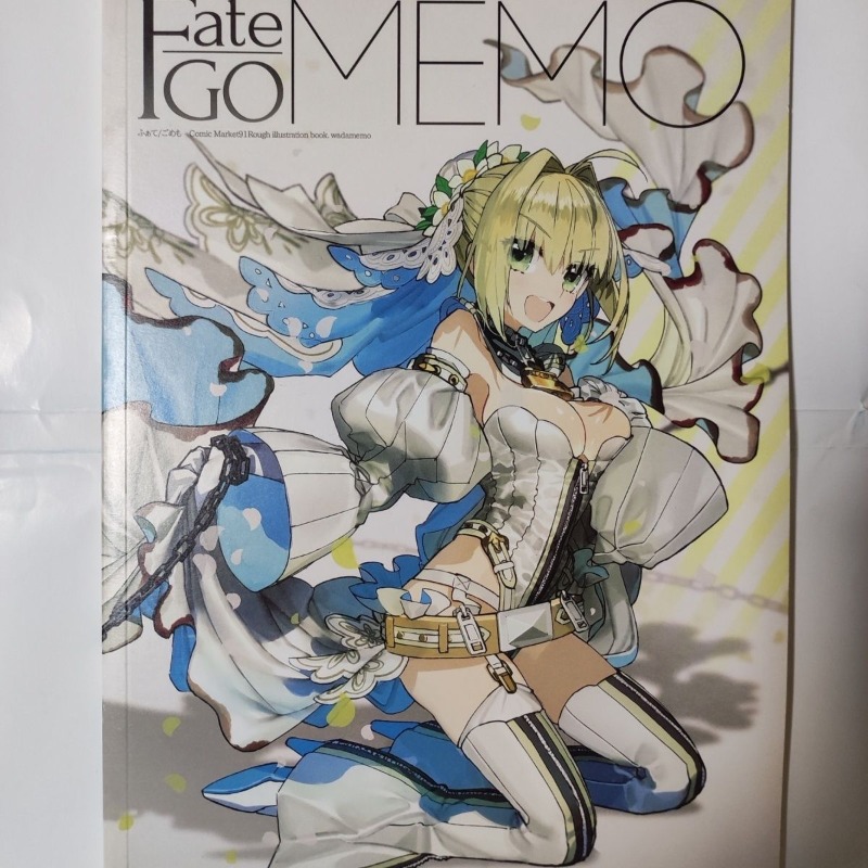 2 books Fate GO MEMO 1 2 Art B - Fate Anime Merchandise ulasan dan harga