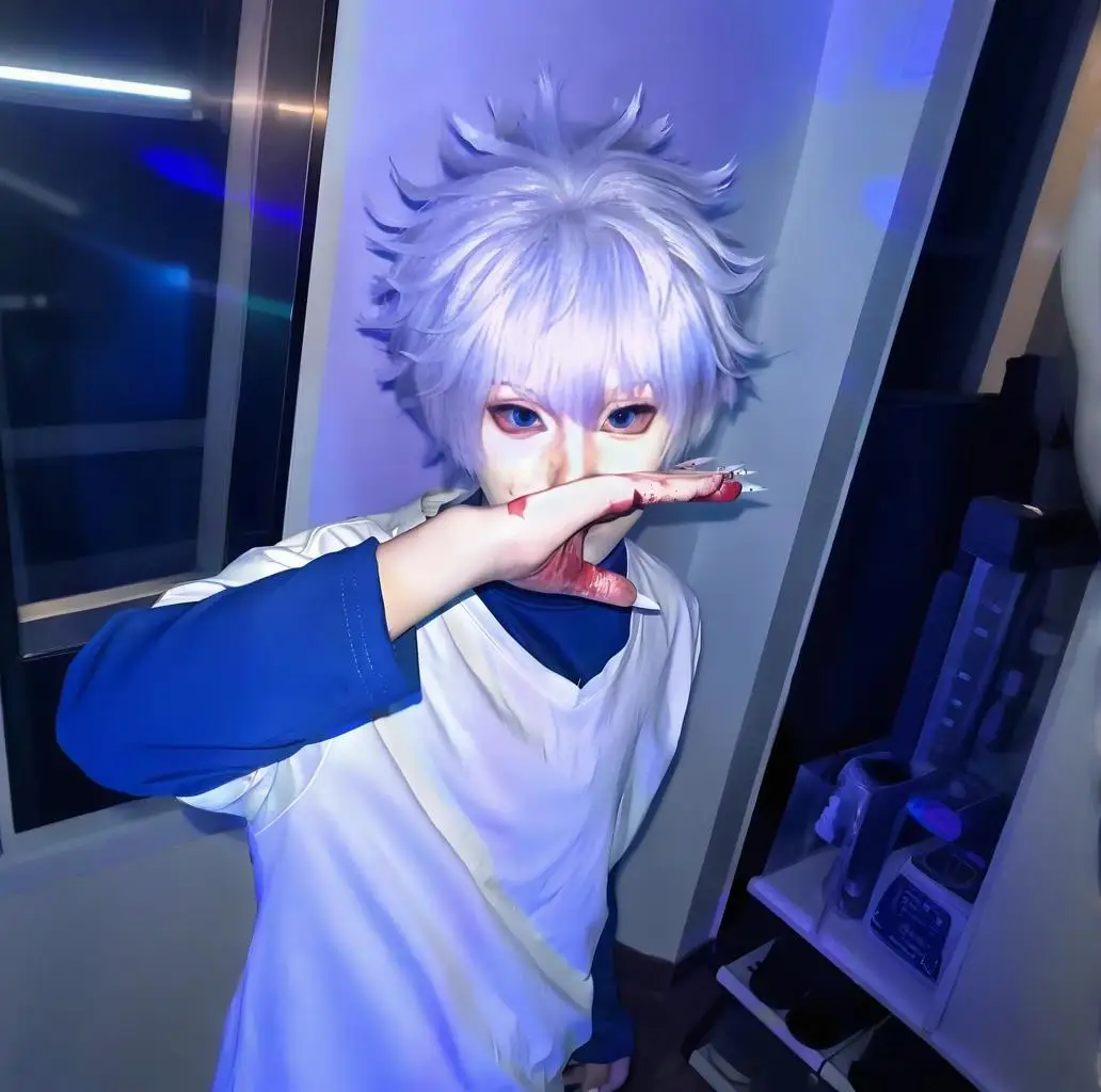 【Wetrose】In Stock Killua Zoldy - Anime Merchandise Clothes ulasan dan harga