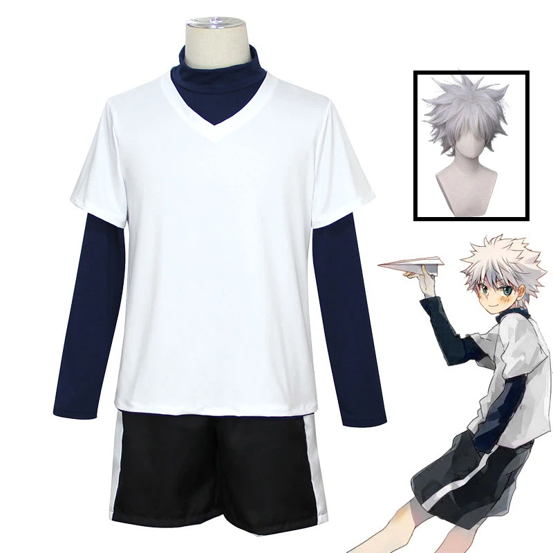【Wetrose】In Stock Killua Zoldy - Anime Merchandise Clothes ulasan dan harga